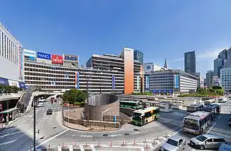 Bahnhof Shinjuku, Westvorplatz, 1966