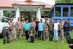 Station der Unidade de Patrulhamento de Fronteira in Memo