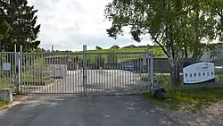 Der Abschussbereich der Nike-Raketen nordöstlich von Fernwald-Albach, heute ein Solarpark.