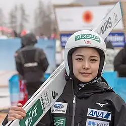 Sara Takanashi in Seefeld (2019)