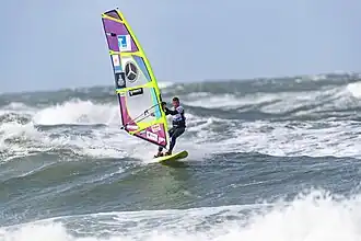 Campello beim Windsurf World Cup Sylt 2019