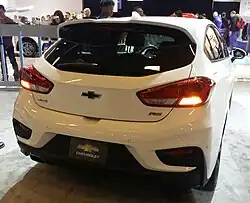 Heckansicht Schrägheck (2018–2023)