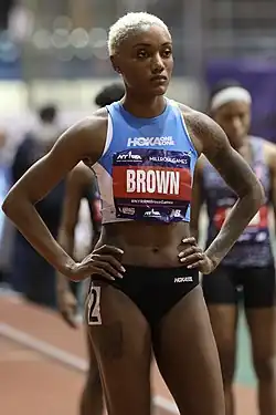 Die achtplatzierte Ce’Aira&nbsp;Brown