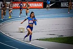 Erica Bougard gewann den Siebenkampf