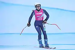 Sophie Mathoiu bei den Olympischen Jugend-Winterspielen 2020