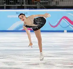 Alessia Tornaghi beim Kurzprogramm