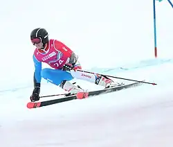 Baptiste Sambuis beim Riesenslalom