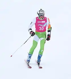 Matthew Ryan beim Riesenslalom