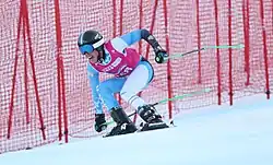 Alberto Tamagnini beim Riesenslalom