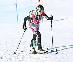 Anca-Alexandra Olaru beim Mixed-Staffel-Wettbewerb