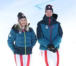 Amanda Salzgeber und Philip Hoffmann