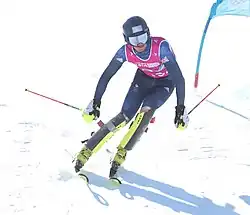 Robert Holmes beim Parallel-Mixed-Team-Event