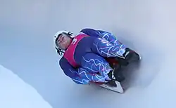 Sam Day und Sam Eckert beim Doppelsitzer-Wettbewerb