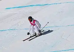 David Zehentner beim Slopestyle-Wettbewerb