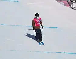 Štěpán Hudeček beim Slopestyle-Wettbewerb