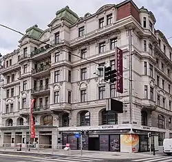 Vordergebäude des Theaters an der Wien