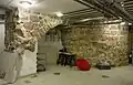Reste des ursprünglichen Baus im Keller (2020)