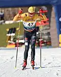 Janosch Brugger beim FIS Cross-Country World Cup 2020-21 in Dresden (Prolog)