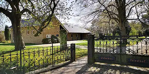 Eingang zum Jakobusfriedhof