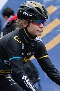 Marthe Truyen am Start des Brussels University Cyclocross 2020