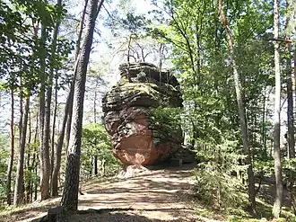 Bruchweiler Rauhfelsen