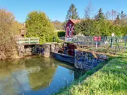 Schleuse bei Bavilliers