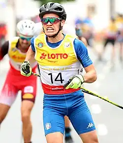 Bortolas beim Grand Prix 2021 in Steinbach-Hallenberg