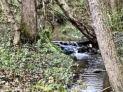 Der Ölbach an der Atzlenbacher Straße