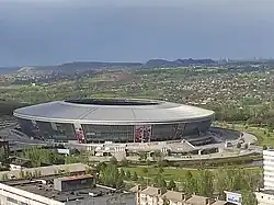Blick auf die Arena (2021)