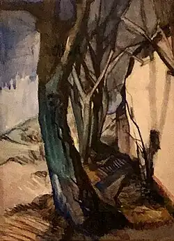 Slagschaduw Blauwborgje, vor 1932