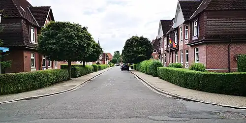 Beamtenviertel/Blick in die Fülscherstraße