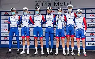 Mannschaftsfoto Groupama-FDJ