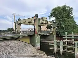 Hubbrücke in Nowa Sól, Polen