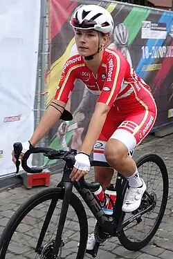 Rebecca Koerner bei der Straßen-WM 2021