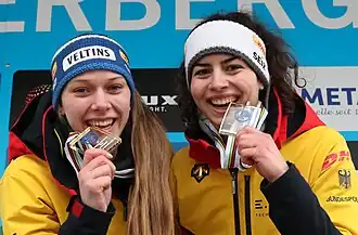 Cheyenne Rosenthal und Jessica Degenhardt