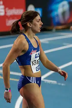 Carolina Krafzik – ausgeschieden als Fünfte des fünften&nbsp;Vorlaufs