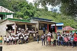 Im Hauptort Leber-Taz