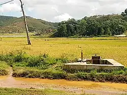 Bewässerungssystem am Lago Seloi