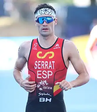 Antonio Serrat Seoane bei den Triathlon-Europameisterschaften in München, 2022