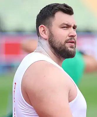 Konrad Bukowiecki bei den Europameisterschaften 2022 in München