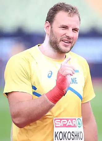 Roman Kokoschko bei den Europameisterschaften 2022 in München