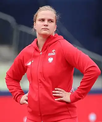 Klaudia Kardasz bei den Europameisterschaften 2022 in München