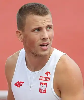 Patryk Wykrota bei den Europameisterschaften 2022 in München