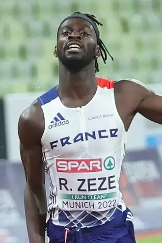 Ryan Zézé bei den Europameisterschaften 2022 in München