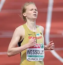 Jessica-Bianca Wessolly – ausgeschieden als Sechste des dritten&nbsp;Halbfinals