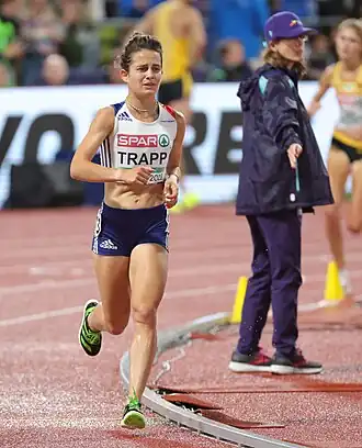 Manon Trapp bei den Europameisterschaften 2022 in München