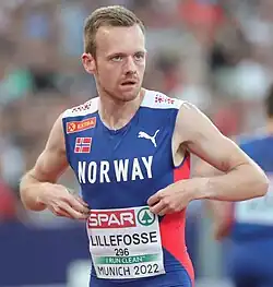 Bjørnar Sandnes Lillefosse – Platz&nbsp;zwanzig