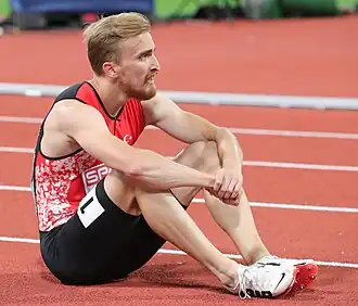 Ertan Özkan bei den Europameisterschaften 2022 in München