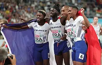 Pablo Matéo (r.) bei den Europameisterschaften 2022 in München