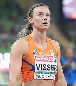 Die viertplatzierte Nadine&nbsp;Visser